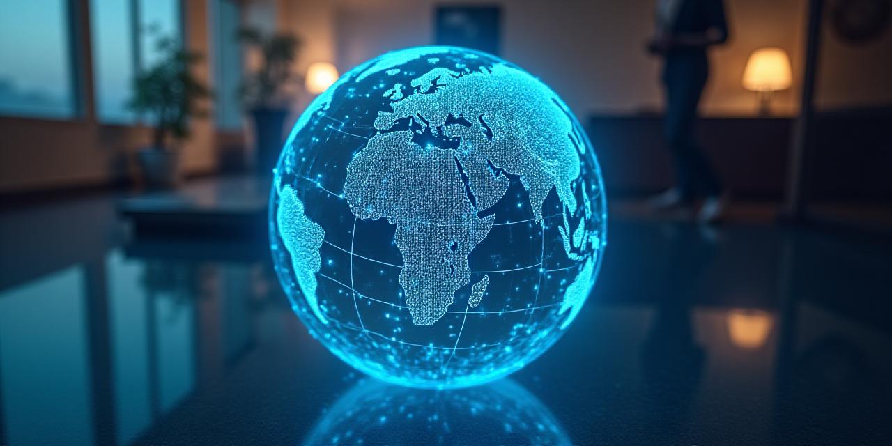 Abstract representation of global disruptions and commercial law